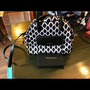 Vera Bradley bowler /satchel in Ikat